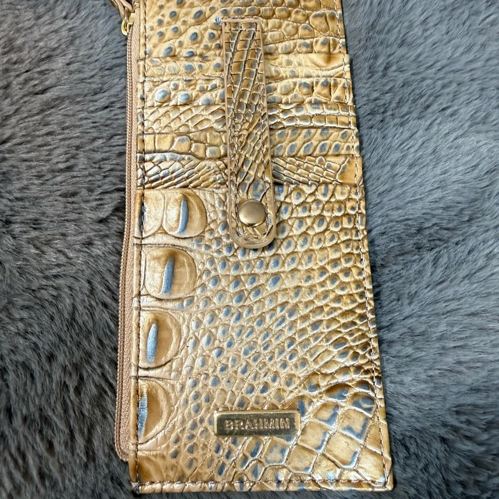 Brahmin Gold Crocodile Embossed Women's Bag Set - Picture 5 of 12